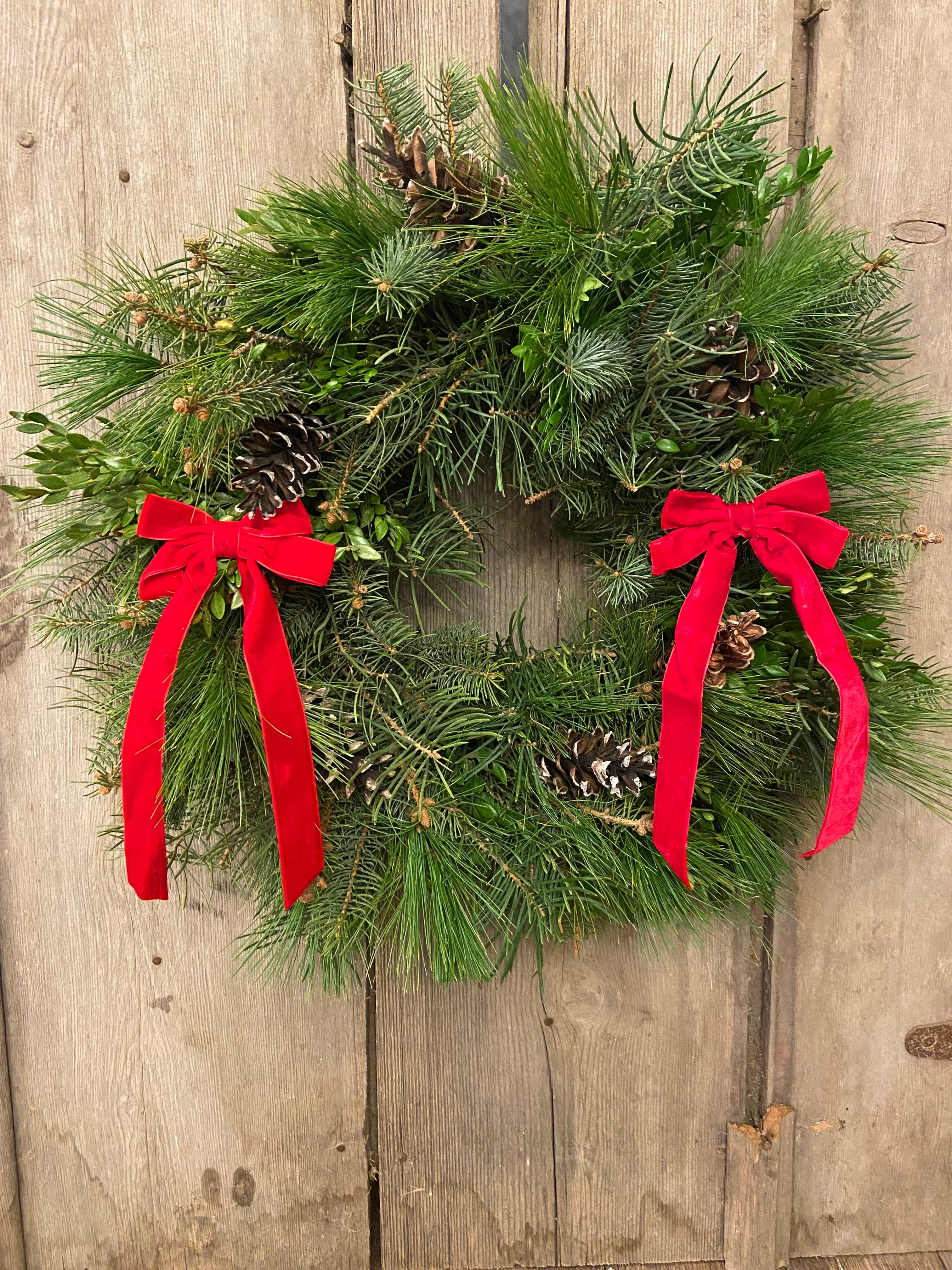 Christmas Wreath Workshop - December 3 at 6:00 p.m.