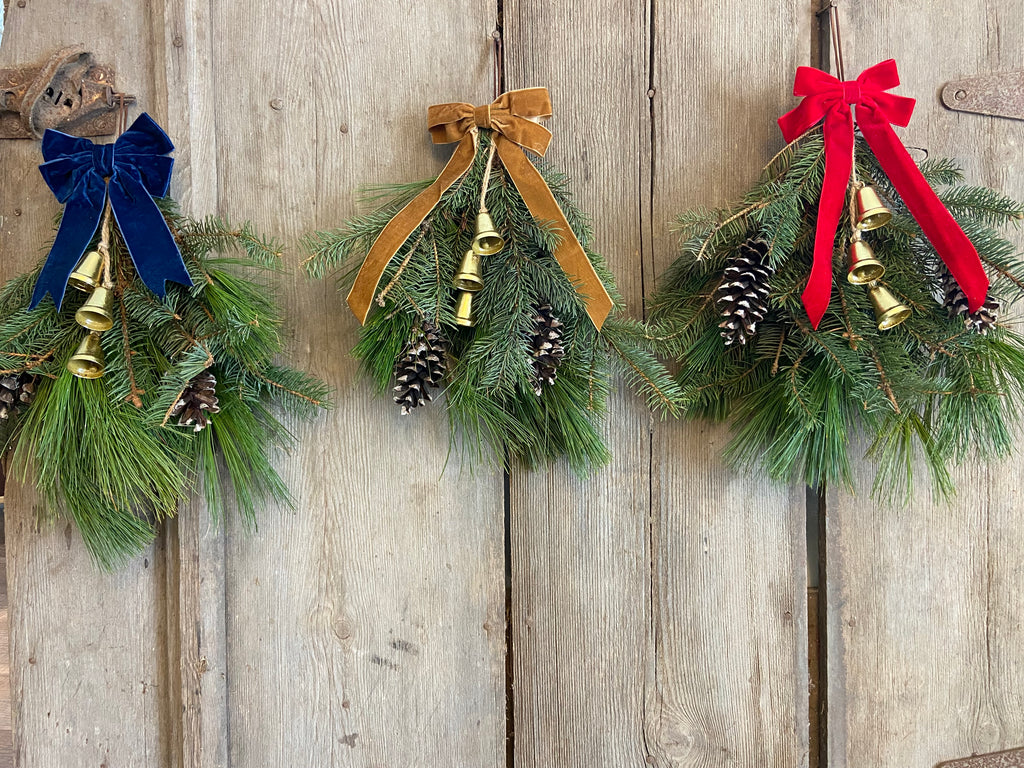 Winter Greens and Pinecones - Bundle of 5 and 10 Stems - Coming Soon!