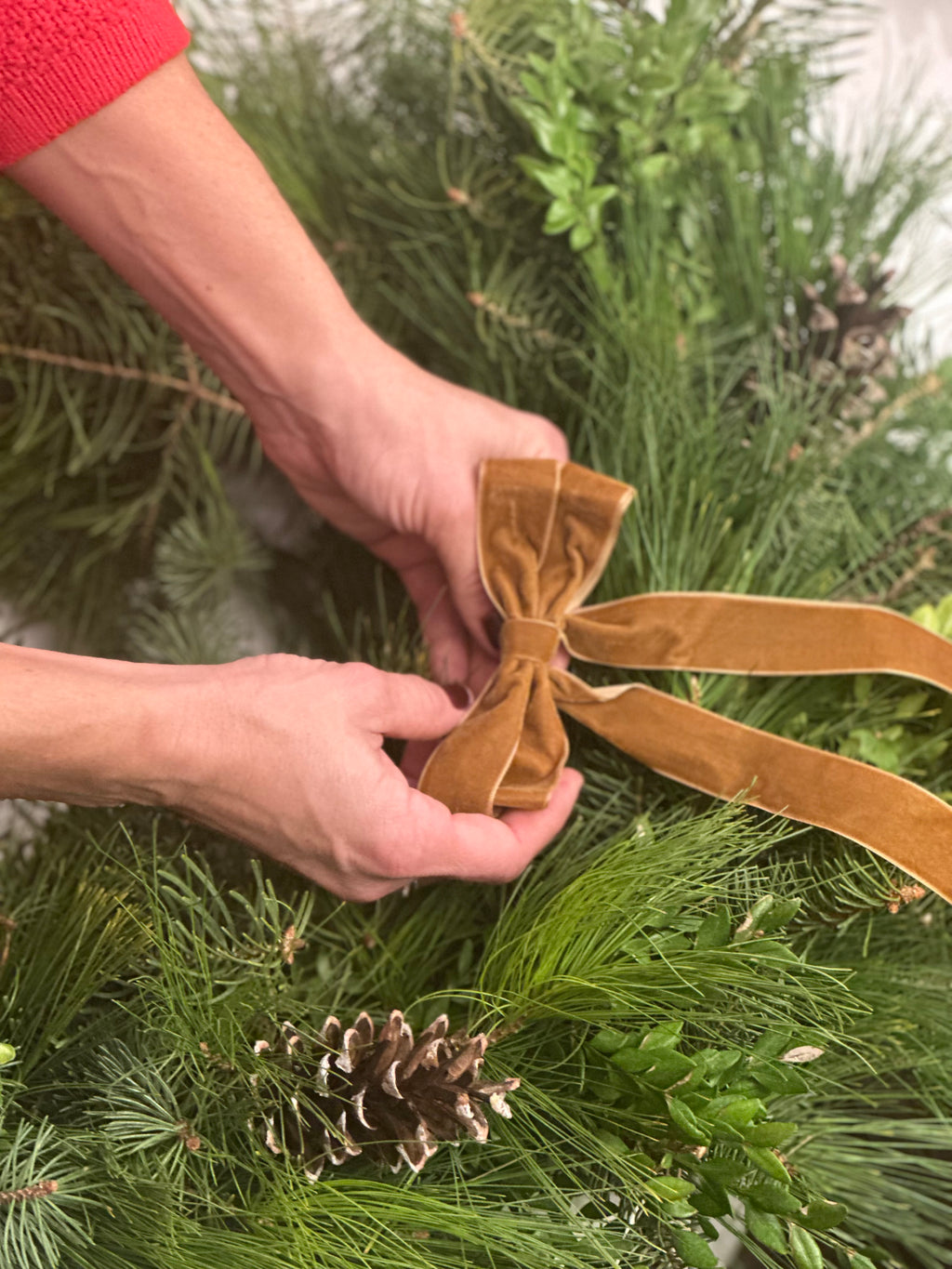 Winter Greens and Pinecones - Bundle of 5 and 10 Stems - Coming Soon!