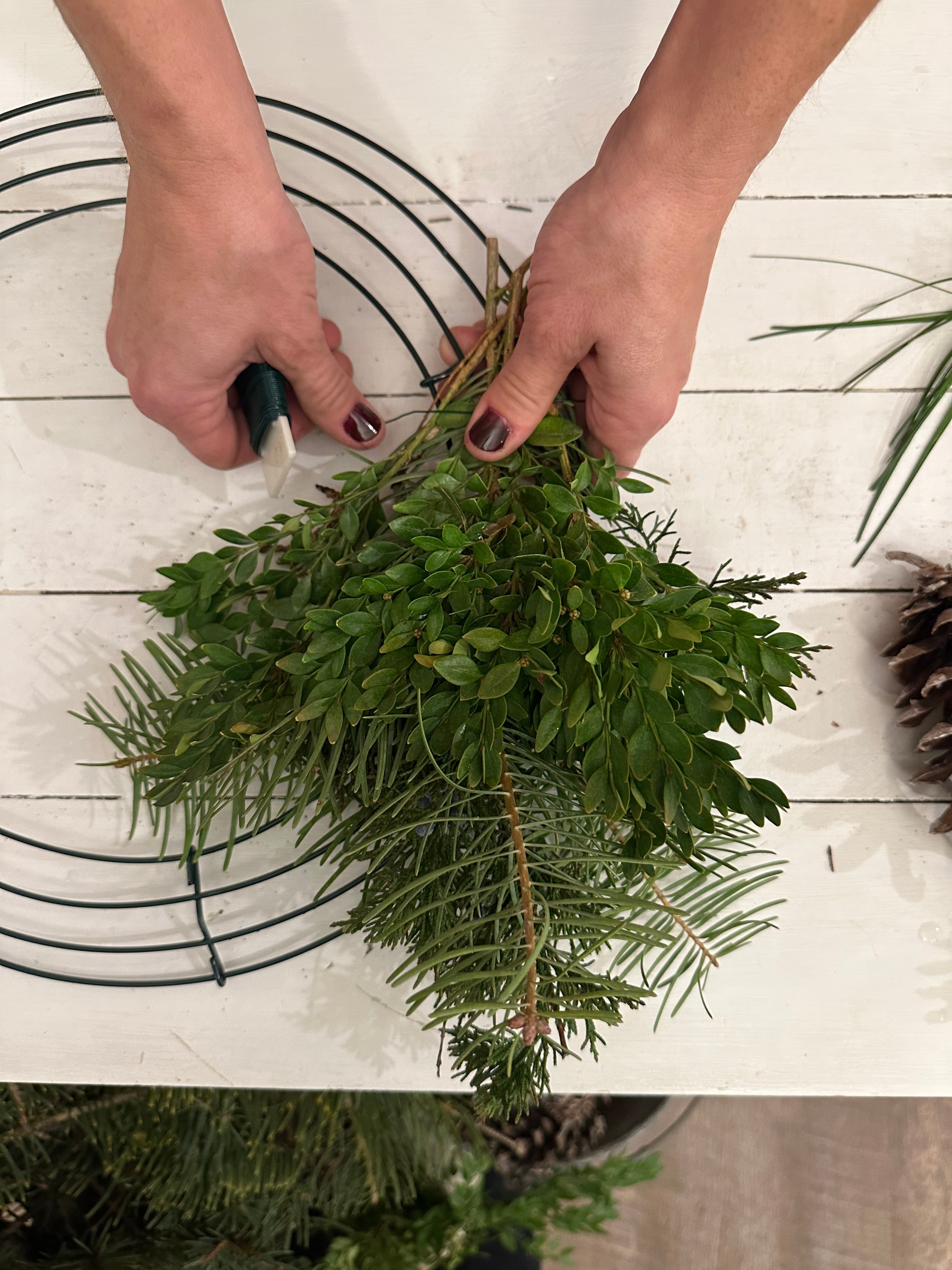 Christmas Wreath Workshop - November 29 at 12:00 p.m.