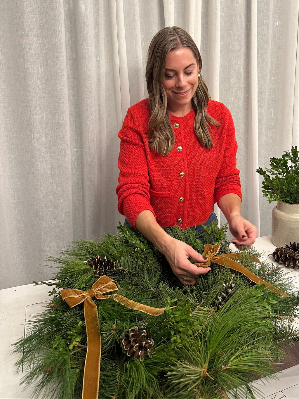 Christmas Wreath Workshop - December 3 at 6:00 p.m.