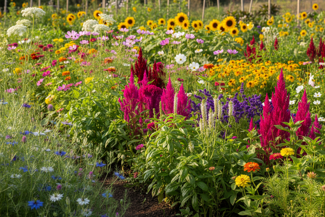Cut Flower Garden CSA – 40 Plant Starts